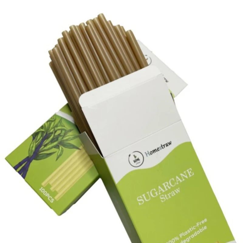 Biodegradable Eco-friendly Natural Sugarcane Straws