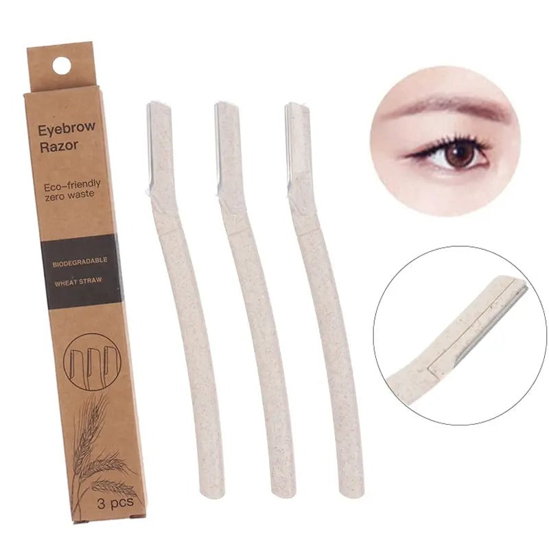 Eco-friendly Wheat Straw Eyebrow Razor