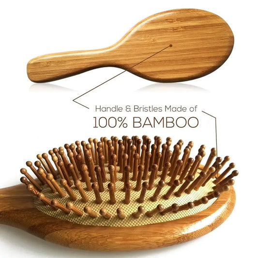 Natural Wood Comb Bamboo Hair brush