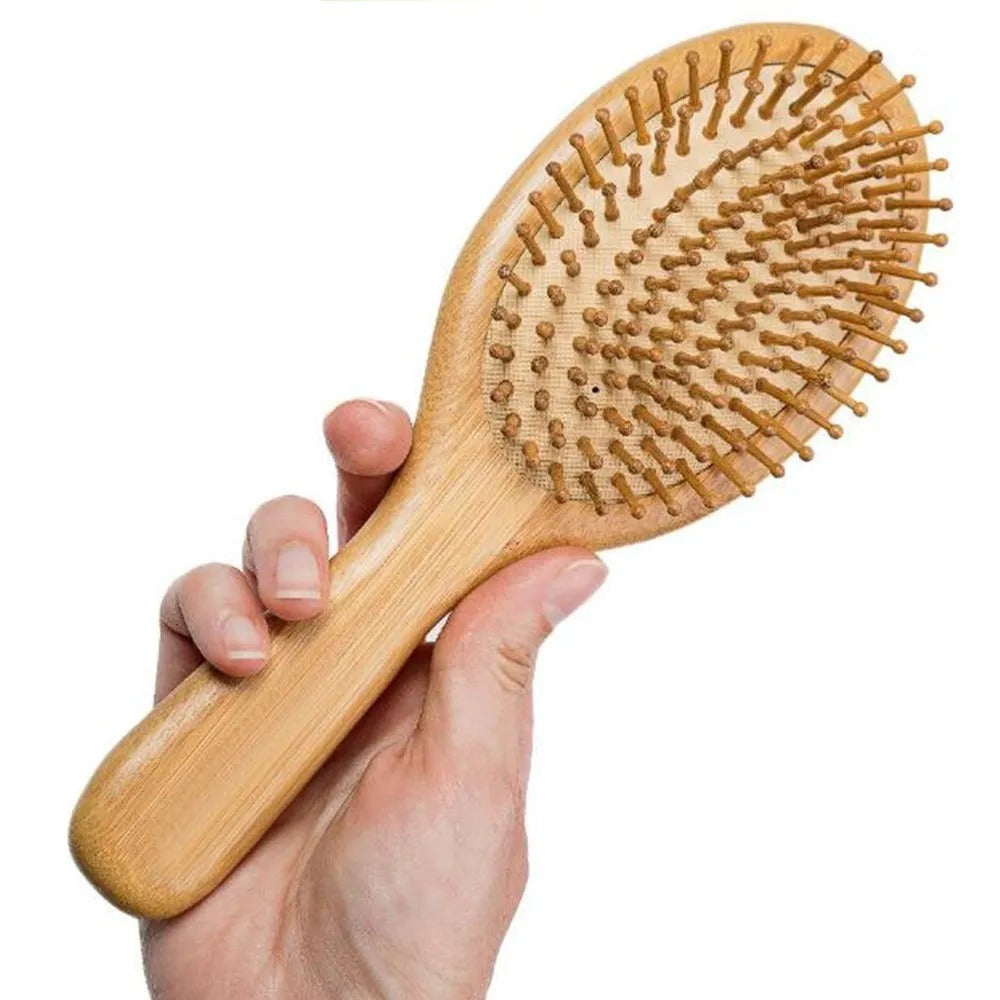 Natural Wood Comb Bamboo Hair brush