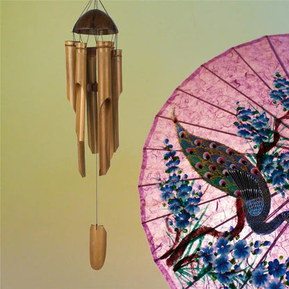 Natural Bamboo Wind Chimes