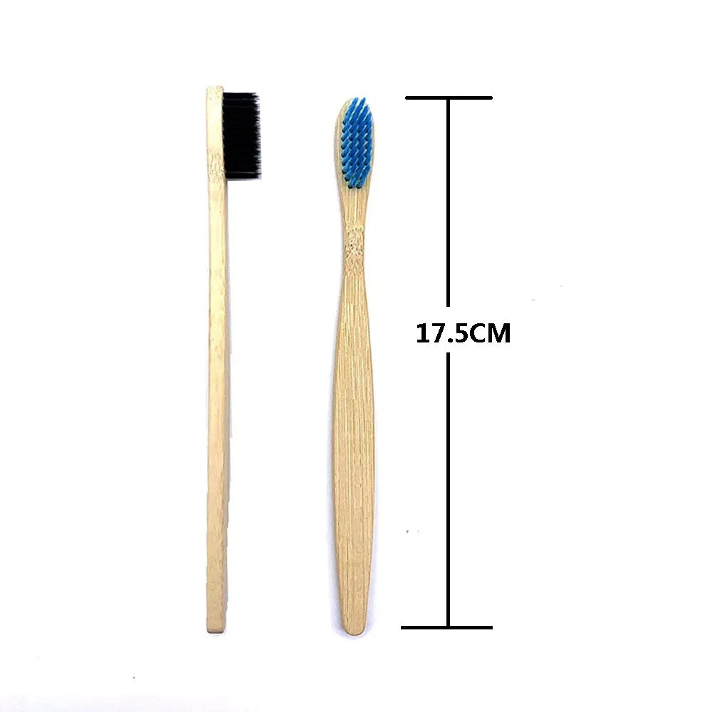 10 Natural Bamboo Toothbrushes